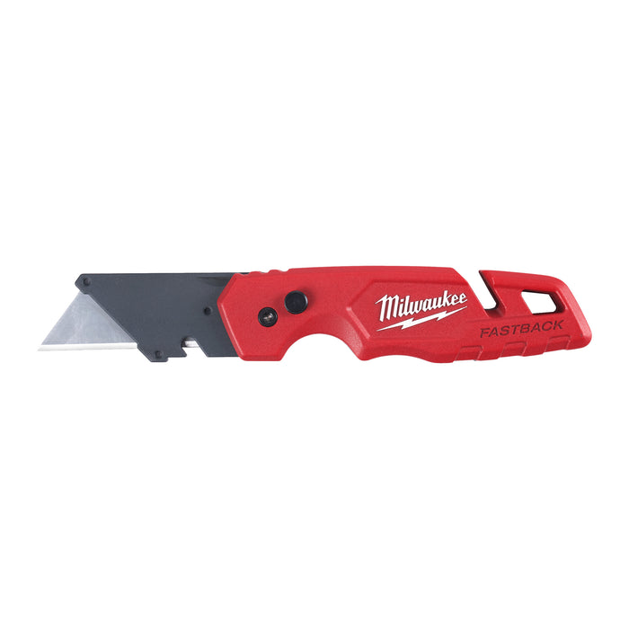 Milwaukee 4932471358 FASTBACK Flip Utility Knife with Blade Storage - westbasedirect.com