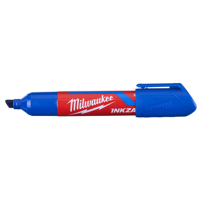 Milwaukee 4932471557 INKZALL Blue L Chisel Tip Marker Pen