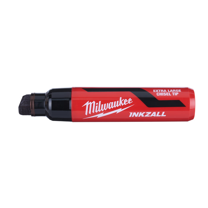 Milwaukee 4932471559 INKZALL Black XL Chisel Tip Marker Pen