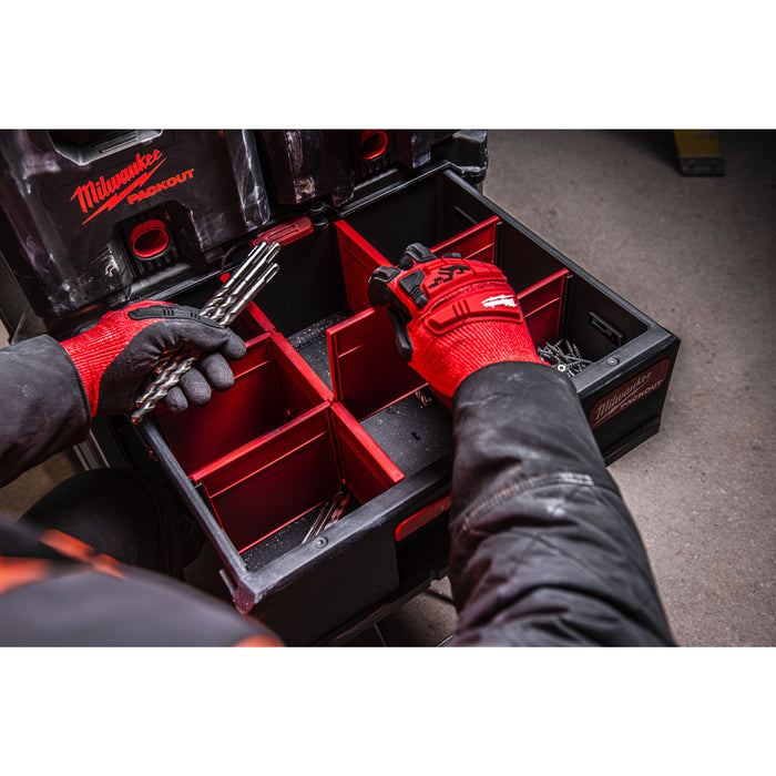 Milwaukee 4932472129 PACKOUT 2 Drawer Tool Box - westbasedirect.com