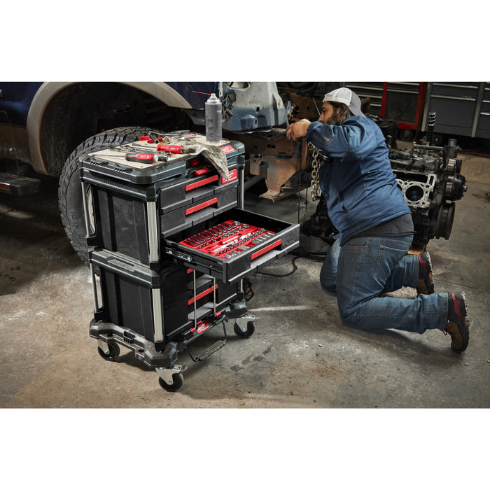 Milwaukee 4932472129 PACKOUT 2 Drawer Tool Box - westbasedirect.com
