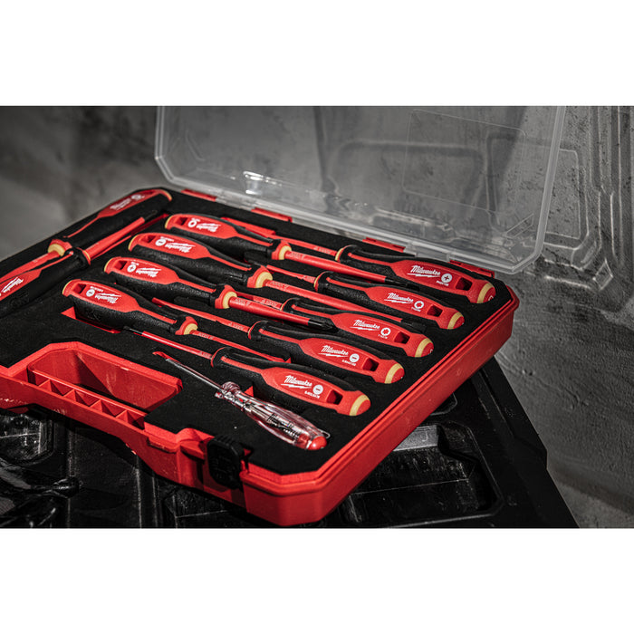 Milwaukee 4932478736 Tri-Lobe VDE Screwdriver PZ/SL2x100mm - westbasedirect.com