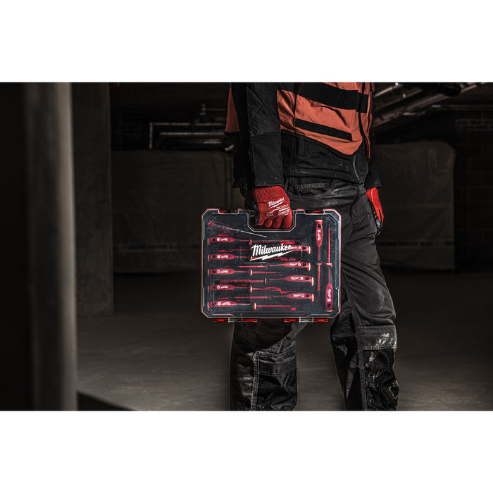 Milwaukee 4932478736 Tri-Lobe VDE Screwdriver PZ/SL2x100mm - westbasedirect.com