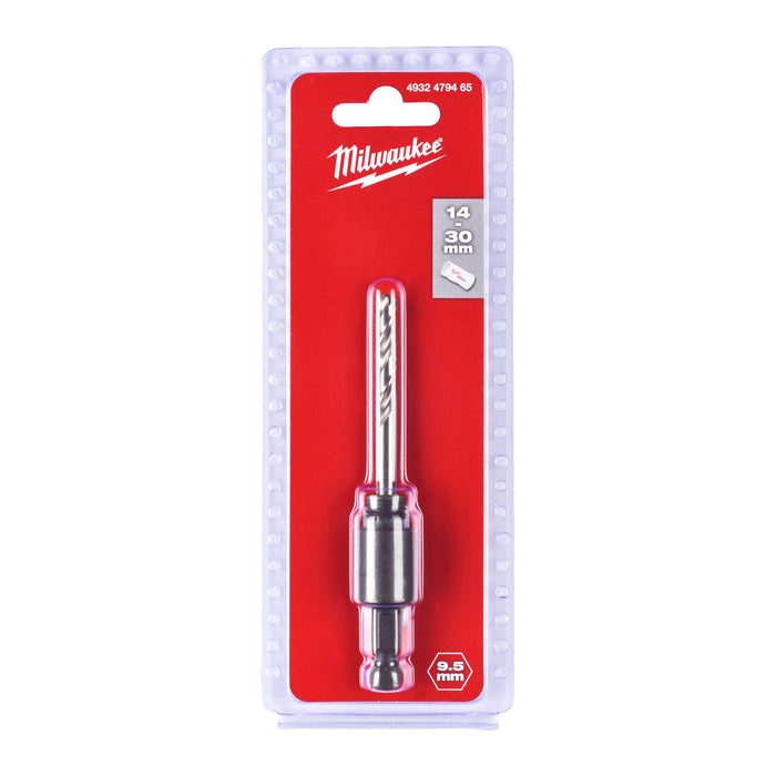 Milwaukee 4932479465 Arbor for 14-30mm / Hex 9.5 for Diamond Holesaws - westbasedirect.com