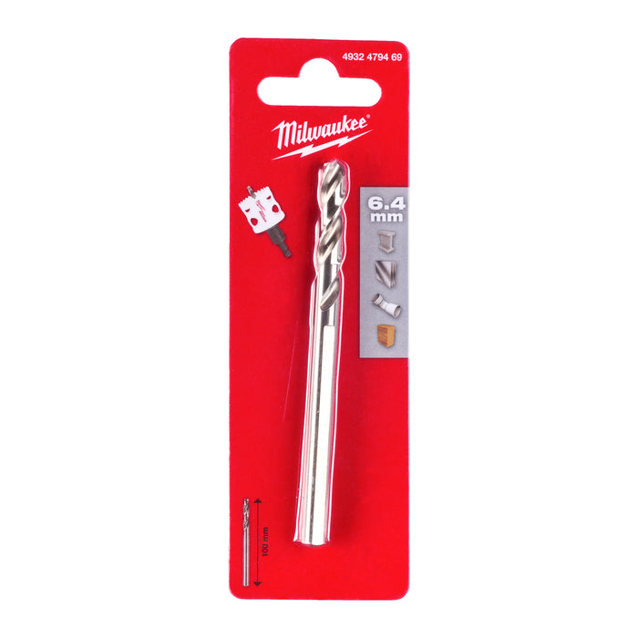 Milwaukee 4932479468 Holesaw Pilot Drill Bit 6x89mm - westbasedirect.com