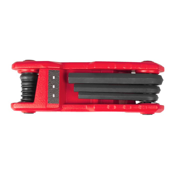 Milwaukee 4932480978 Metric Folding Hex Key Set - 8 Piece - westbasedirect.com