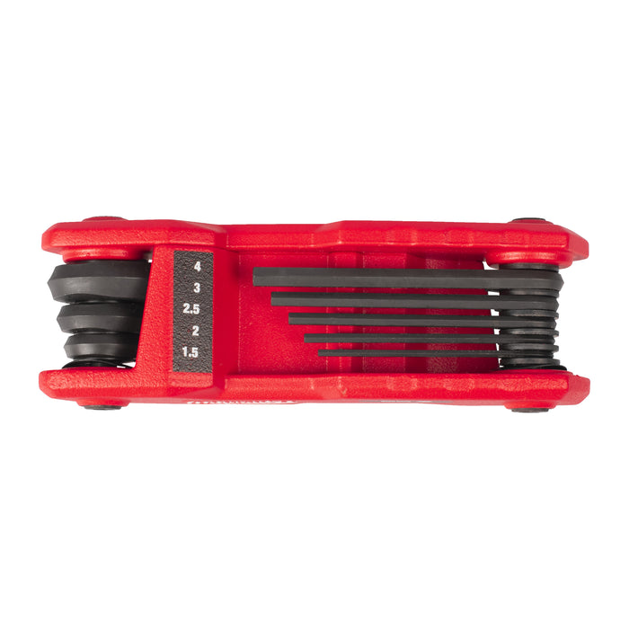 Milwaukee 4932480978 Metric Folding Hex Key Set - 8 Piece - westbasedirect.com