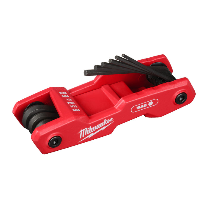 Milwaukee 4932493614 Imperial Folding Hex Key Set - 9 Piece