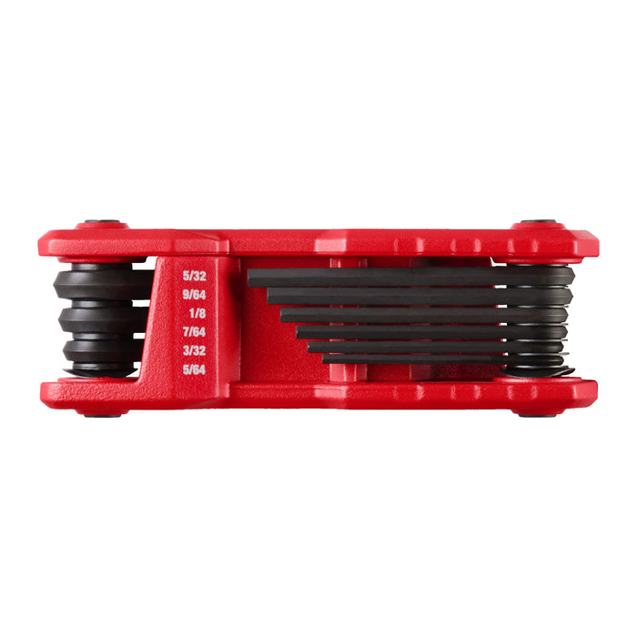 Milwaukee 4932493614 Imperial Folding Hex Key Set - 9 Piece
