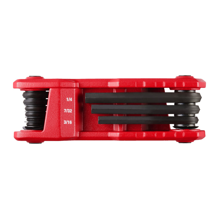Milwaukee 4932493614 Imperial Folding Hex Key Set - 9 Piece