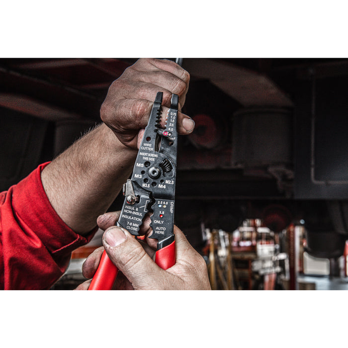 Milwaukee 4932493816 Multi-Purpose Wire Stripper with Crimper - westbasedirect.com