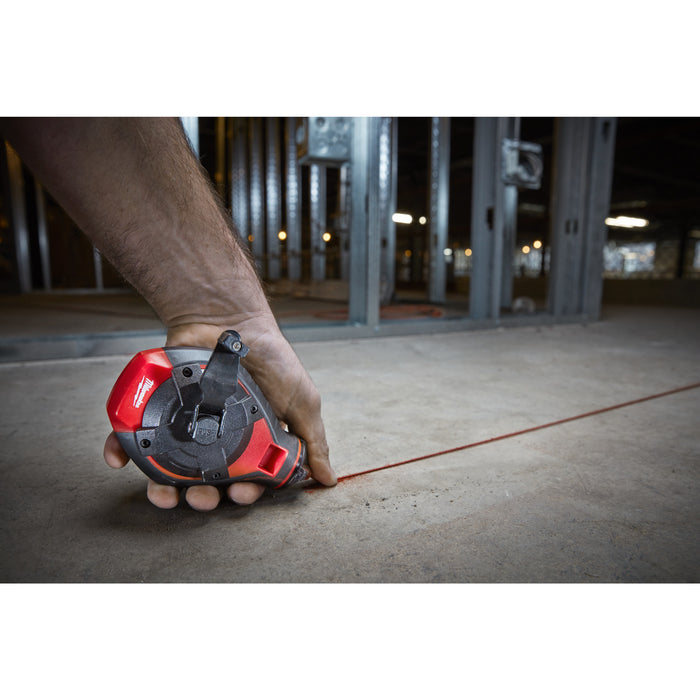 Milwaukee 4932498391 Bold Line Chalk Reel & Red Chalk Refill