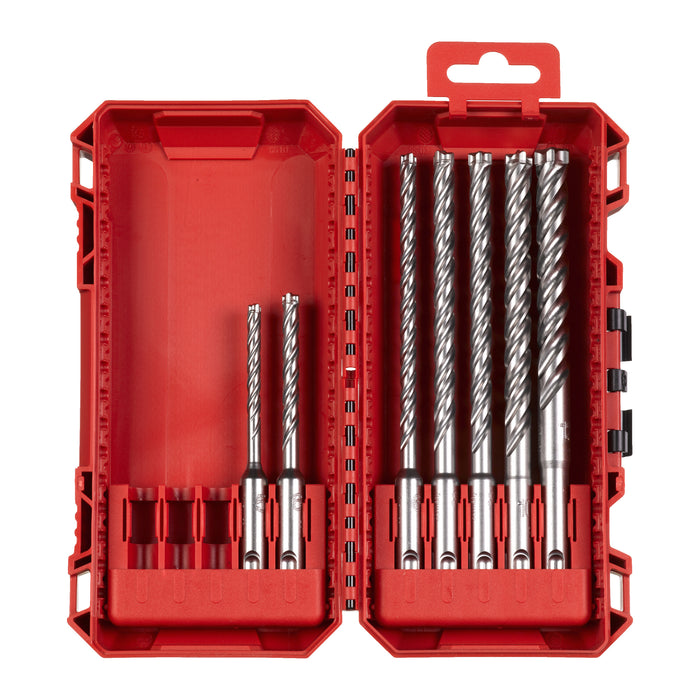 Milwaukee 4932500060 SDS-Plus MX4 Drill Bit Set - 7 Piece - westbasedirect.com