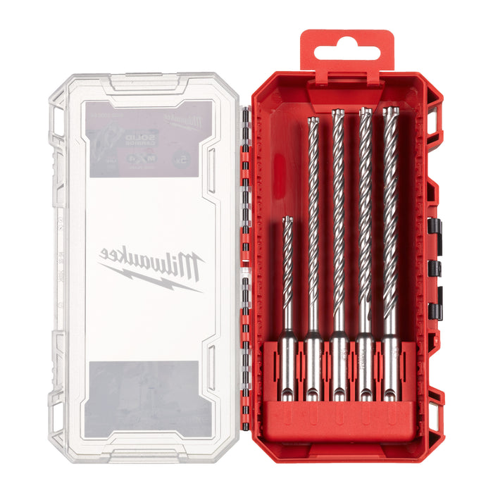 Milwaukee 4932500064 SDS-Plus MX4 Drill Bit Set - 5 Piece - westbasedirect.com