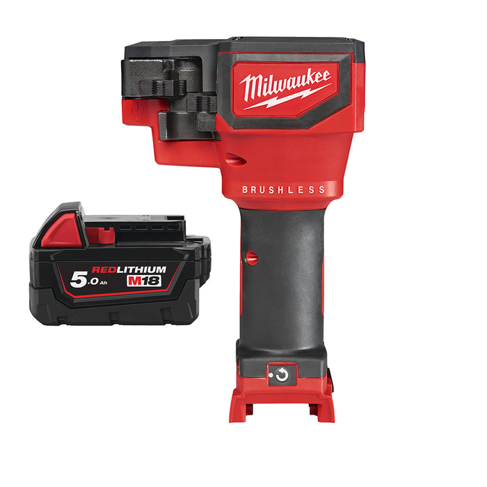 Milwaukee M18BLTRC-0X+M18B5 Kit - 18V Brushless Threaded Rod Cutter + M18B5 5.0Ah Li-ion Battery & Case