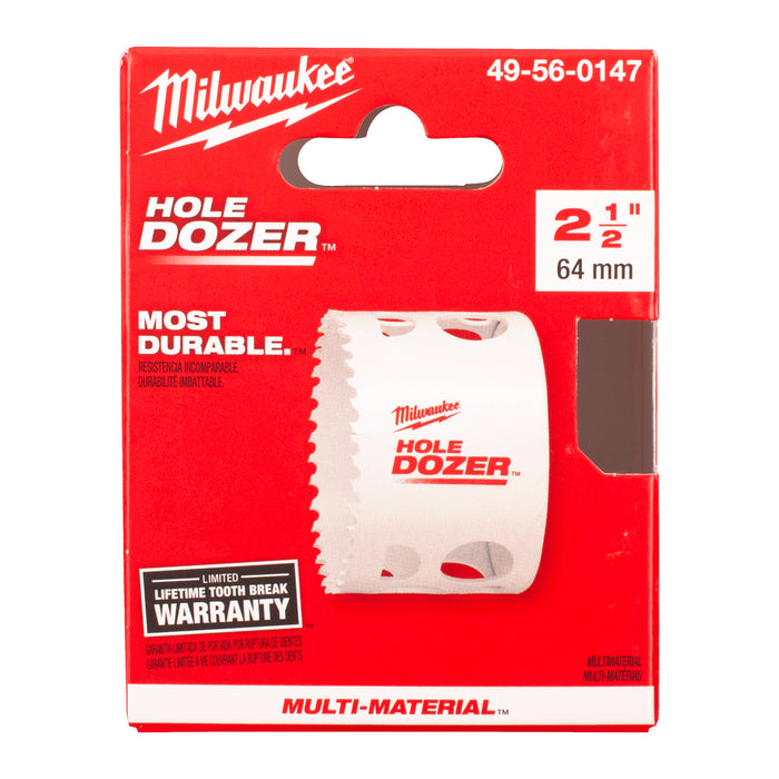 Milwaukee 49560147 HOLE DOZER Bi-Metal Holesaw 64mm - westbasedirect.com