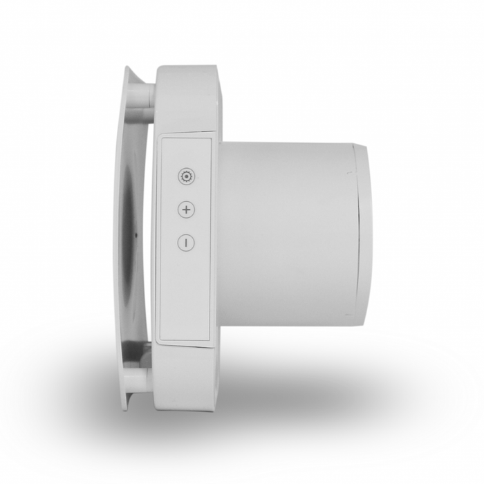 Envirovent QRHT-LC Quro Low Noise Decentralised Mechanical Extract Unit with Adjustable Timer & Humidity Sensor - westbasedirect.com