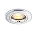 Saxby 50674 ShieldPLUS fixed 50W Chrome effect plate 50W GU10 reflector (Required) - westbasedirect.com