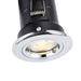 Saxby 50674 ShieldPLUS fixed 50W Chrome effect plate 50W GU10 reflector (Required) - westbasedirect.com