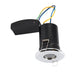 Saxby 50686 ShieldPLUS iP65 IP65 50W Chrome effect plate & clear glass 50W GU10 reflector (Required) - westbasedirect.com