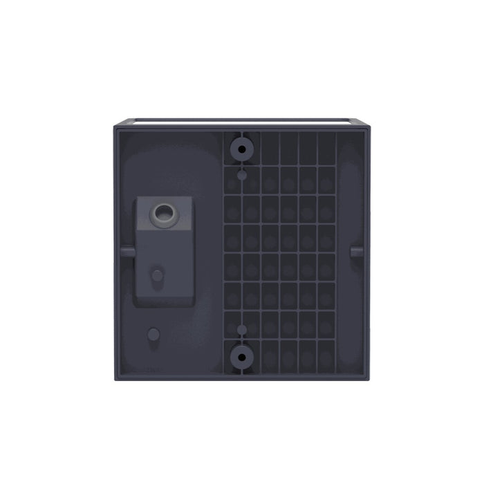 Lutec 5105002125 DOBLO 19.1W IP54 LED Outdoor Wall Light 4000K - Dark Grey