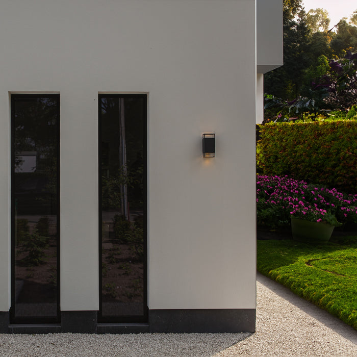 Lutec 5107101118 RIDGE IP54 GU10 Outdoor Up/Down Wall Light - Anthracite Grey (Lamp Not Included)
