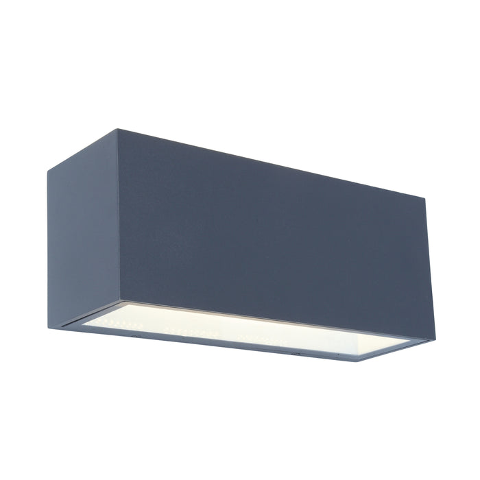 Lutec 5189104118 GEMINI 46W IP54 LED Outdoor Wall Light 4000K - Dark Grey