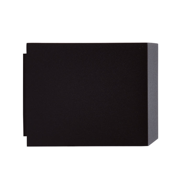 Lutec 5189112012 GEMINI 15W IP54 LED Outdoor Up/Down Wall Light 3000K - Matt Black