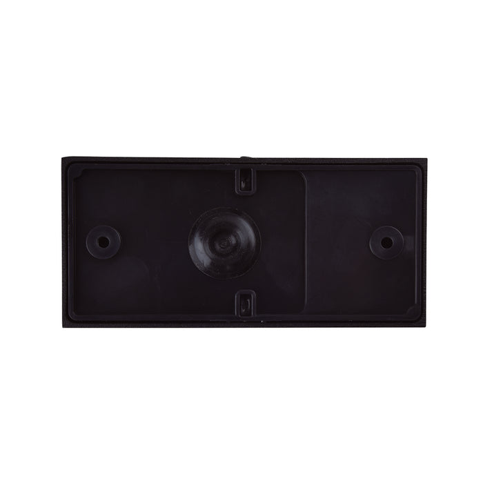 Lutec 5189113012 GEMINI 8.8W IP54 LED Outdoor Wall Light 3000K - Matt Black