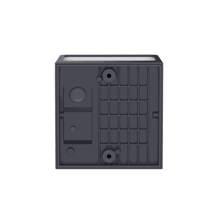 Lutec 5197002125 DOBLO 14.5W IP54 LED Outdoor Wall Light 3000K - Dark Grey