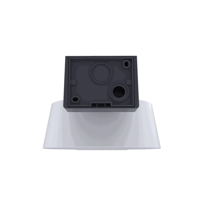 Lutec 5206001118 MOON 11.1W IP44 LED Outdoor Wall Light 3000K/4000K - Dark Grey