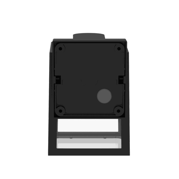 Lutec 5206501012 SHIVA IP44 E27 Outdoor Wall Light - Matt Black (Lamp Not Included)