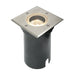 Saxby 52211 Pillar square marine grade IP65 7W Marine grade brushed stainless steel & clear glass 7W LED GU10 (Required) - westbasedirect.com