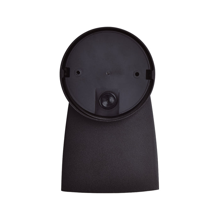 Lutec 5273702012 KELSEY IP44 E27 Small Outdoor Wall Light with Clear Glass - Matt Black (Lamp Not Included)