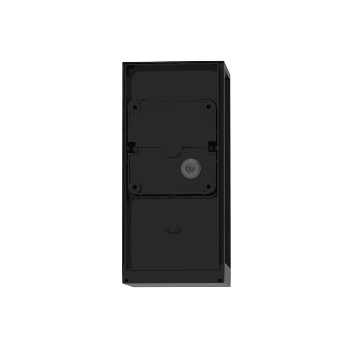 Lutec 5288803012 FLAIR IP44 E27 Outdoor Wall Light - Matt Black (Lamp Not Included)