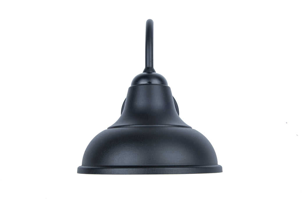 Lutec 5290802012 DETROIT IP23 E27 Outfoor Wall Light - Matt Black (Lamp Not Included)