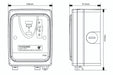 Timeguard TGV104NP Weathersafe Vision 1G IP66 13A Outdoor RCD Fused Spur Passive - westbasedirect.com