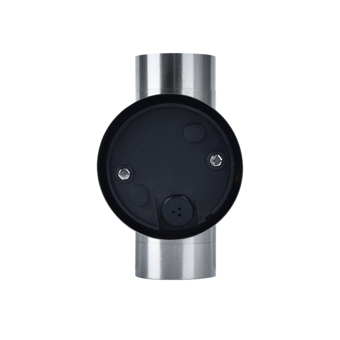 Lutec 5510801001 RADO IP44 GU10 Outdoor Up/Down Wall Light - Stainless Steel (Lamp Not Included)