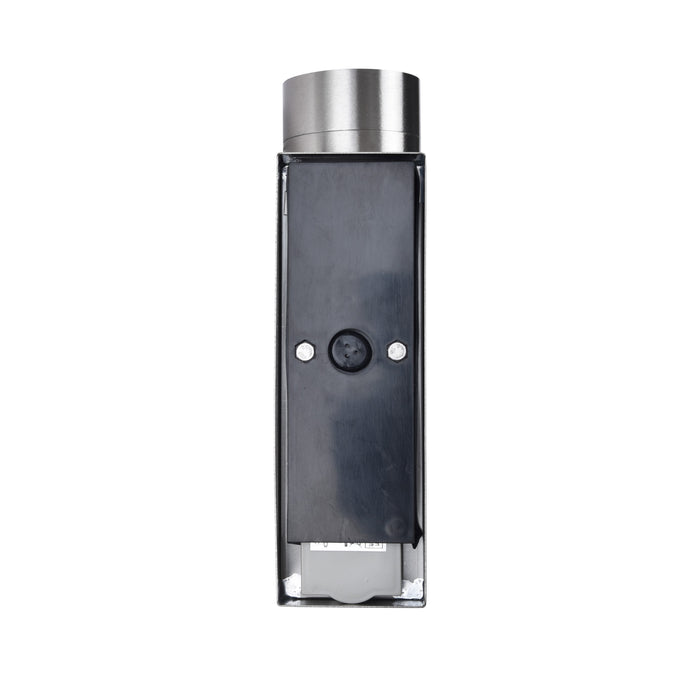 Lutec 5510809001 RADO IP44 GU10 Outdoor Up/Down Wall Light with PIR - Stainless Steel (Lamp Not Included)