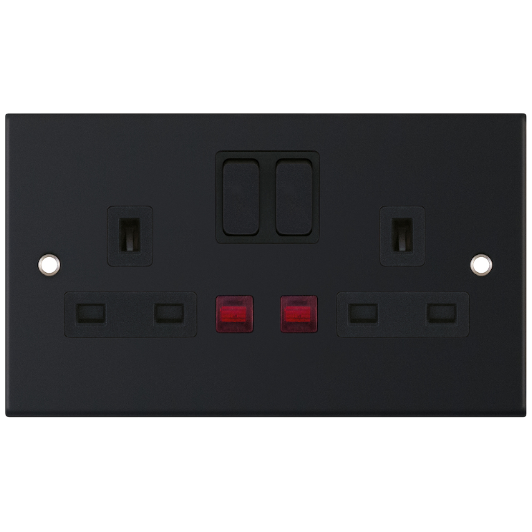BUY Selectric DSL11-24 | 5M Slim Decorative | 2 Gang 13A Switched DP ...