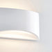 Saxby 61638 Toko 1lt 300mm wall 3W White plaster 3W LED Hi Power Warm White - westbasedirect.com