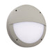 Saxby 61649 Luik eyelid casing IP65 18W Textured grey paint & opal pc 18W LED module (SMD 3030) CCT - westbasedirect.com