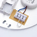 Saxby 61652 Luik gear tray 18W Gloss white paint 18W LED module (SMD 3030) CCT - westbasedirect.com