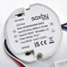 Saxby 61653 Luik emergency gear tray 18W Gloss white paint 18W LED module (SMD 3030) CCT - westbasedirect.com