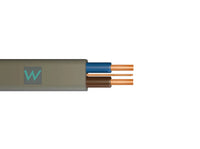 6242Y Twin & Earth PVC 6.0mm BASEC Grey Cable - 50m