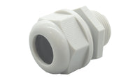 Tower 62CG20SG 20mm Small Domed Nylon Cable Gland Grey (Pack of 10)