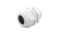 Tower 62CG25W 25mm Domed Nylon Cable Gland White (Pack of 10)