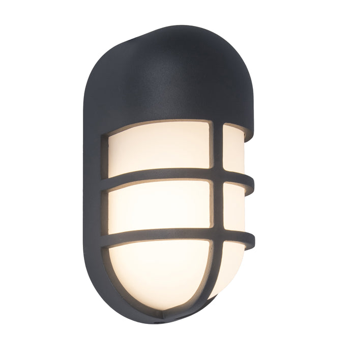Lutec 6383001118 BULLO 14.5W IP54 LED Outdoor Wall or Ceiling Light 3000K - Dark Grey