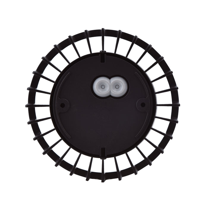 Lutec 6397501012 SHYNE IP54 E27 Outdoor Ceiling Light - Matt Black (Lamp Not Included)