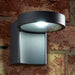 Saxby 67695 Oreti IP44 12W Textured dark matt anthracite paint & clear glass 12W LED module (SMD 2835) Cool White - westbasedirect.com